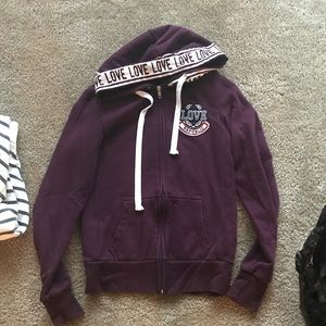 Zip up hoodie